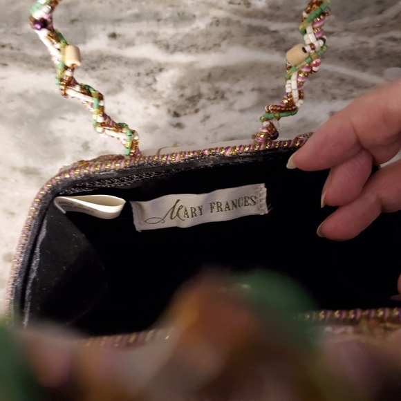 Mary Frances Beaded Handbag Multi -Color - Picture 3 of 4